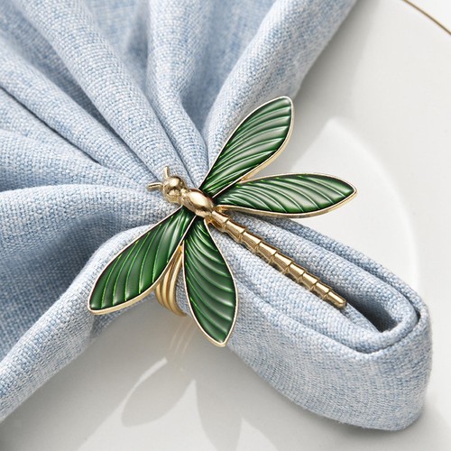 Dragonfly napkin rings holder - napkin,
