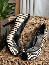 Karen Millen Zebra Print Peep