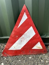Old Vintage Triangle Sign