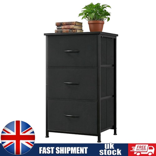 Bedside storage cabinet - bedside, fabric