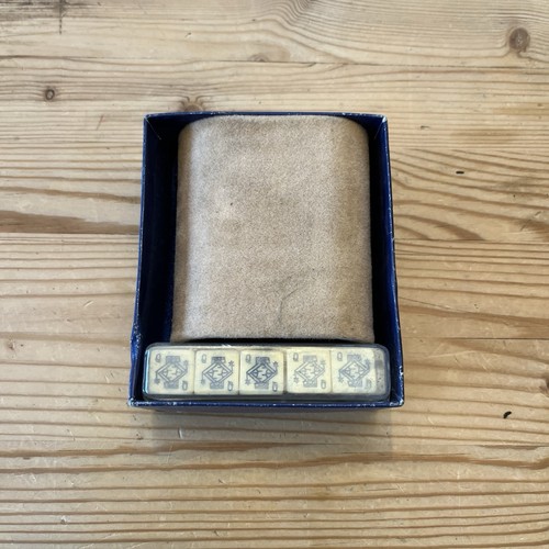 Vintage dice cup - shaker, with