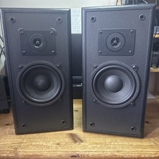 Denon SC-M3 2 Way Pair of Speakers 35cm High Genuine Tested Working
