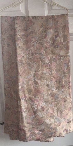 Pair pink paisley patterned - of,