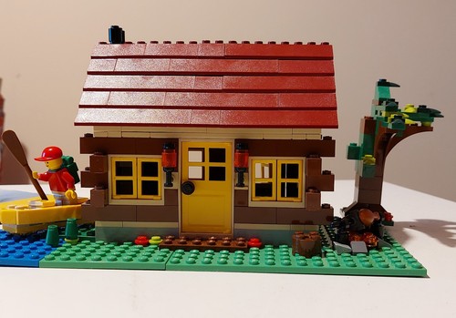 Lego 5766 log cabin 1 - log, 3