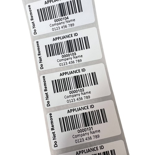 Pat testing labels barcode - testing, labels,