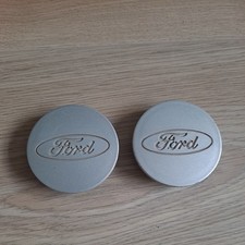 2 X GENUINE FORD ESCORT SIERRA ALLOY WHEEL CENTRE CAPS  60MM  83BB-1000-AD