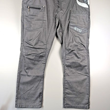 ETO 9901 Mens Grey Cargo Jeans