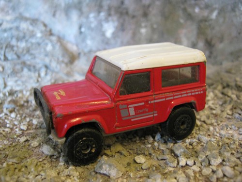 Matchbox land rover ninety - land,