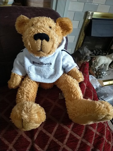 Alton towers teddy bear soft - towers,