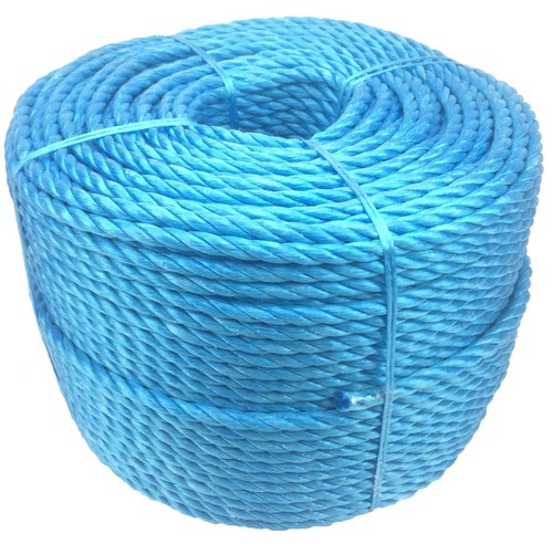 32mm blue polypropylene rope - blue,