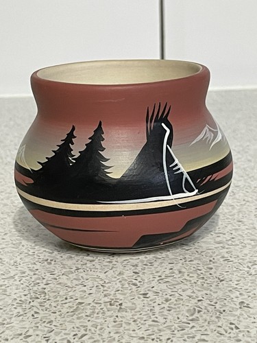 Small brown navajo dine - brown,