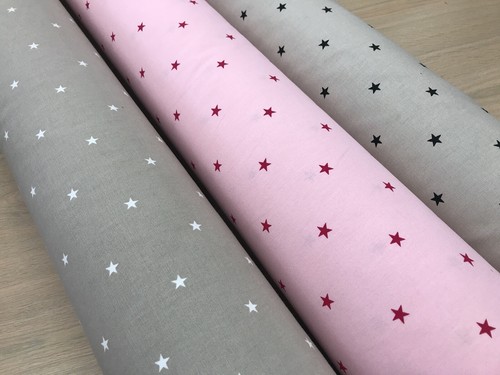 Stars printed cotton