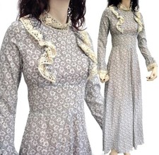 Vintage 1970’s Grey Floral