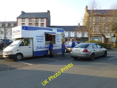 Photo 6x4 fast food - food, van