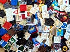 LEGO 3068 Tiles 2 x 2 Random