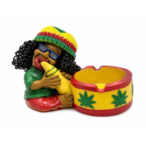 Reggae smoker hand painted - hand,
