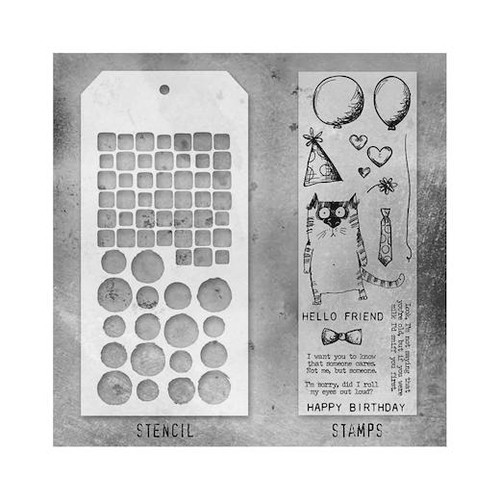Tim holtz mixed media stamps - tim, &