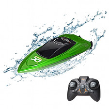 Waterproof 2.4Ghz RC Boat High Speed Electric Ship Water Model with LED Lights C