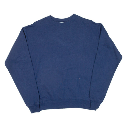 Hanes mens sweatshirt blue - mens,