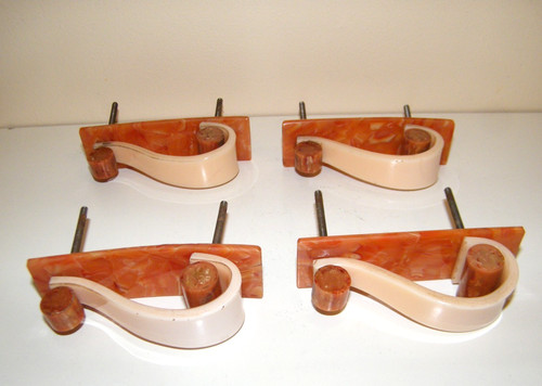 Set art deco bakelite - 4,