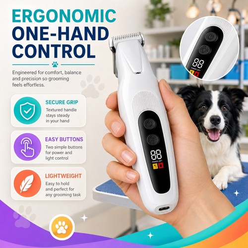 Professional dog clipper set - professional,