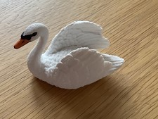 SCHLEICH Farm World Swan Toy Figure, White (13921)