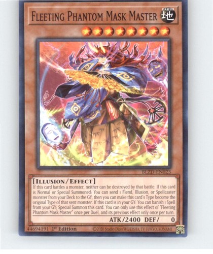 Fleeting phantom mask - mask, master