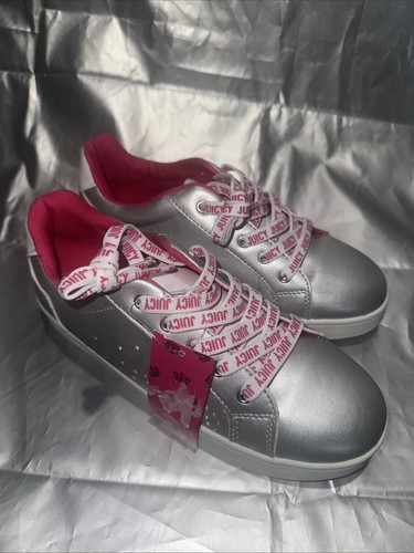 Juicy couture silver and - and, pink