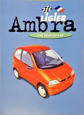 Ligier Ambra microcar Brochure