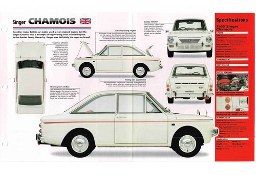 Singer chamois spec - spec, sheet
