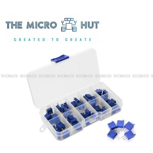 50pcs set 3296w multiturn trim - 3296w,