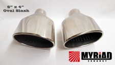 6" x 4" Oval Dual Exhaust