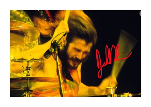 John bonham drums mounted - a4,