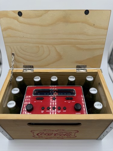 Coca cola crate - crate, radio