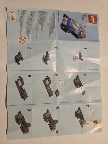 Lego promotional snowmobile - promotional:,