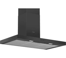 Bosch Series 2 90cm Chimney Cooker Hood - Black DWB96BC60B