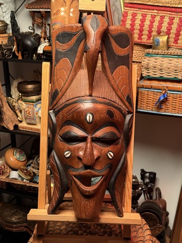 Rare large hand carved - rare,
