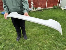 2008-2015 FORD  Ka Mk2 3 Door rear hatch tailgate SPOILER in white