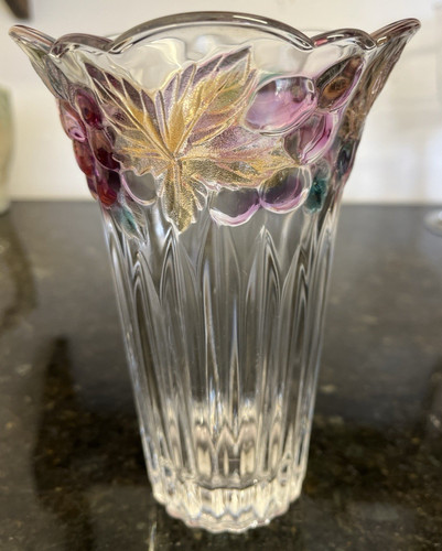 Soga japan crystal - vase, grape