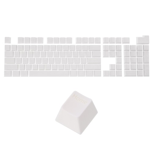 108 keys pudding keycaps - keys,