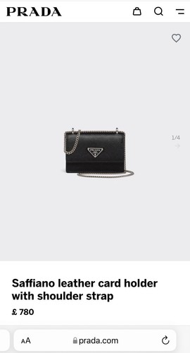 Discontinued prada saffiano - prada,