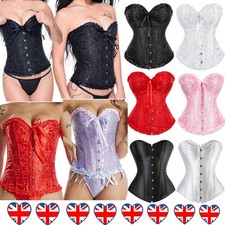 Women Lace Up Bustier Vintage