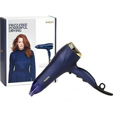 Name Edit BaByliss Midnight Luxe Hair Dryer 2300W 3 Heat & 2 Speed Settings Blue