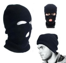 3 Hole Beanie Winter Warm Ski