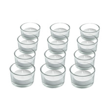 SET OF 12 CIRCLE TEA LIGHT