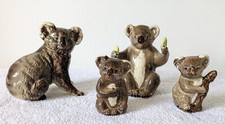Full set of 4 x Beswick Koala bear family - stamped, all in immaculate condition