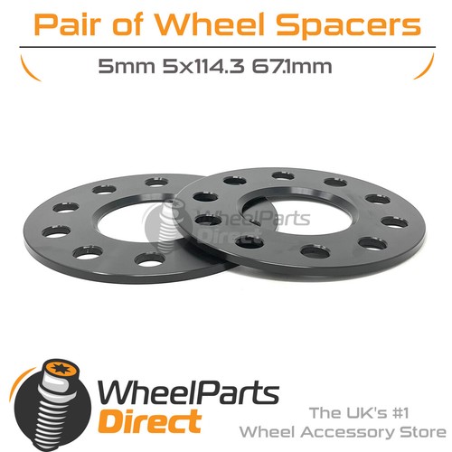 Wheel spacers black - wheel,