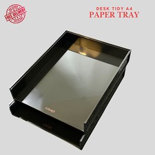 Black Paper Tray for Desk