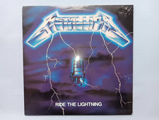METALLICA RIDE THE LIGHTNING 1984 US SEALED ELEKTRA 60396-1 VINYL LP OG METAL