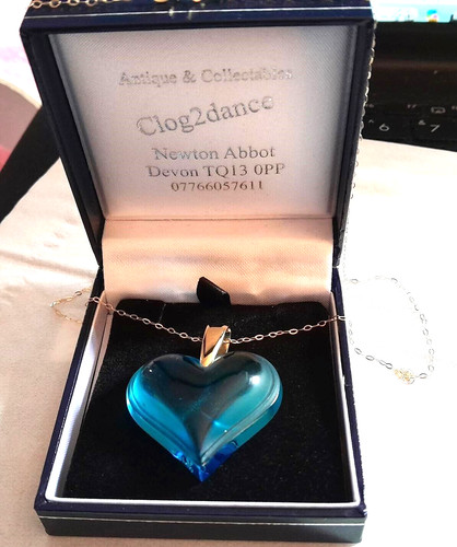 Lalique heart stunning blue - lalique,
